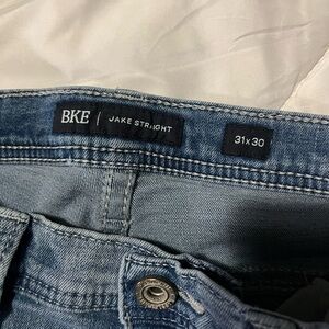 BKE Jake Straight Denim in Light Blue